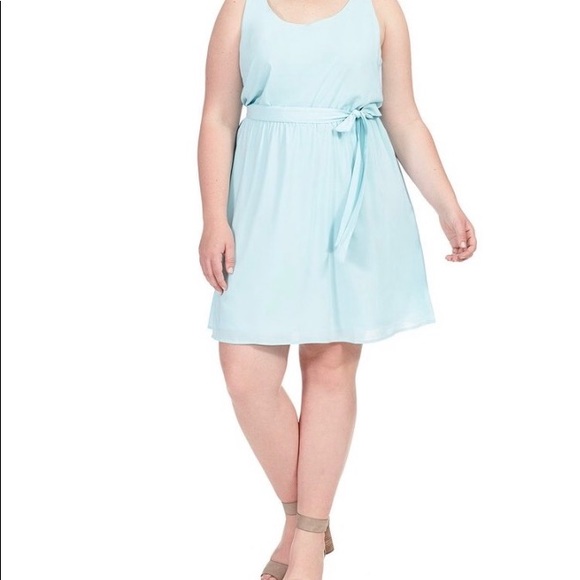 light blue dress size 16